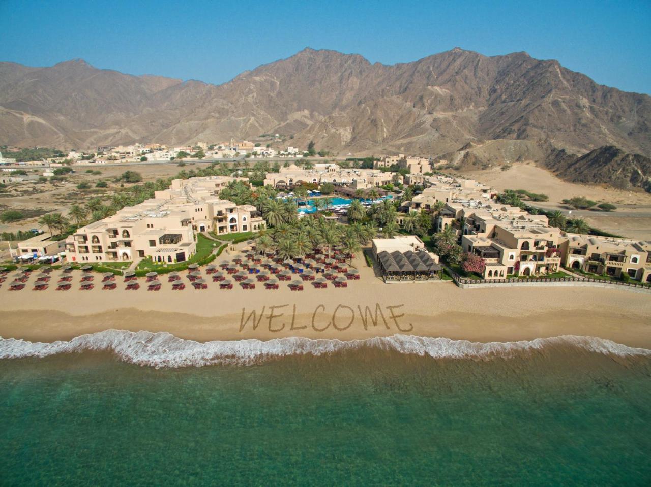 Miramar Al Aqah Beach Resort Εξωτερικό φωτογραφία The beach at the resort